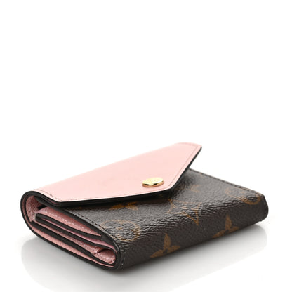Louis Vuitton Monogram Zoe Wallet Rose Ballerine 3 of 7