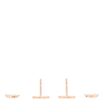 Hermes 18K Rose Gold TPM Farandole Stud Earrings 3 of 5