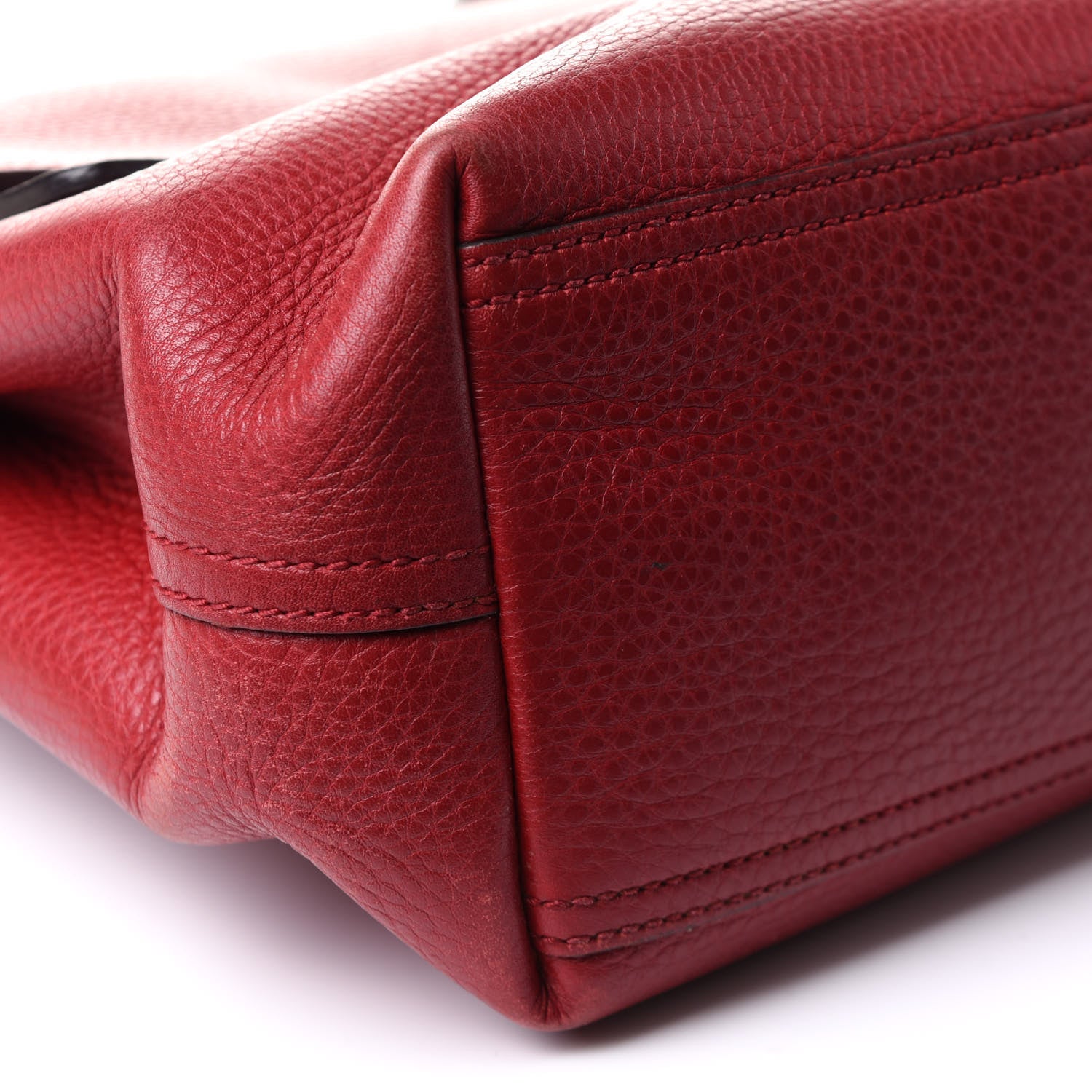 Gucci Cellarius Calfskin GG Marmont Shoulder Bag Vulcanic Red 8 of 12