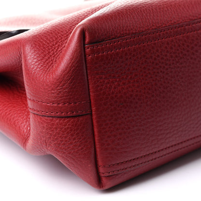 Gucci Cellarius Calfskin GG Marmont Shoulder Bag Vulcanic Red 8 of 12