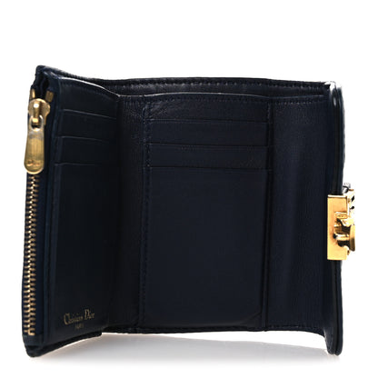 Christian Dior Oblique DiorAddict Wallet Blue 5 of 11