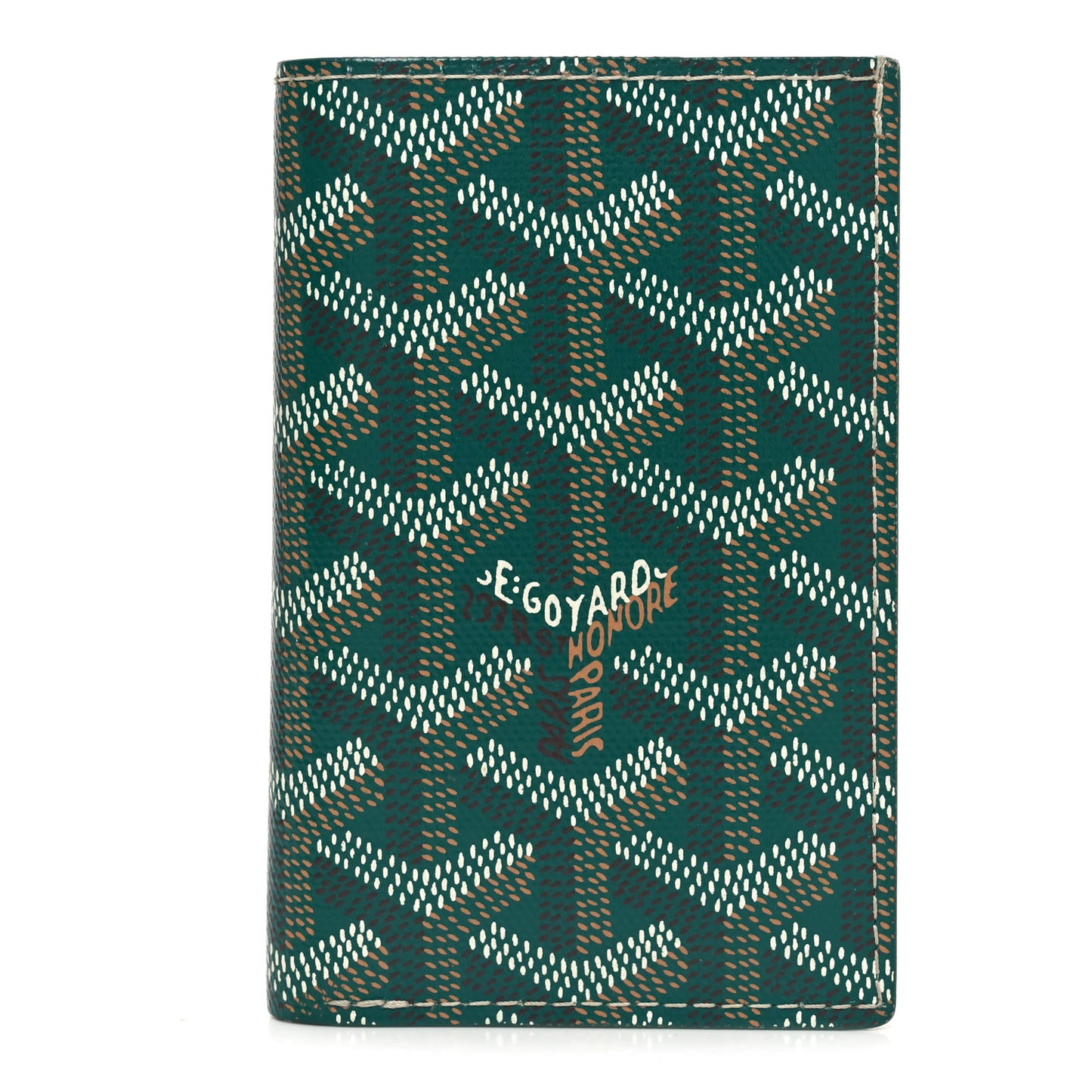 Goyardine Saint Pierre Card Holder Green