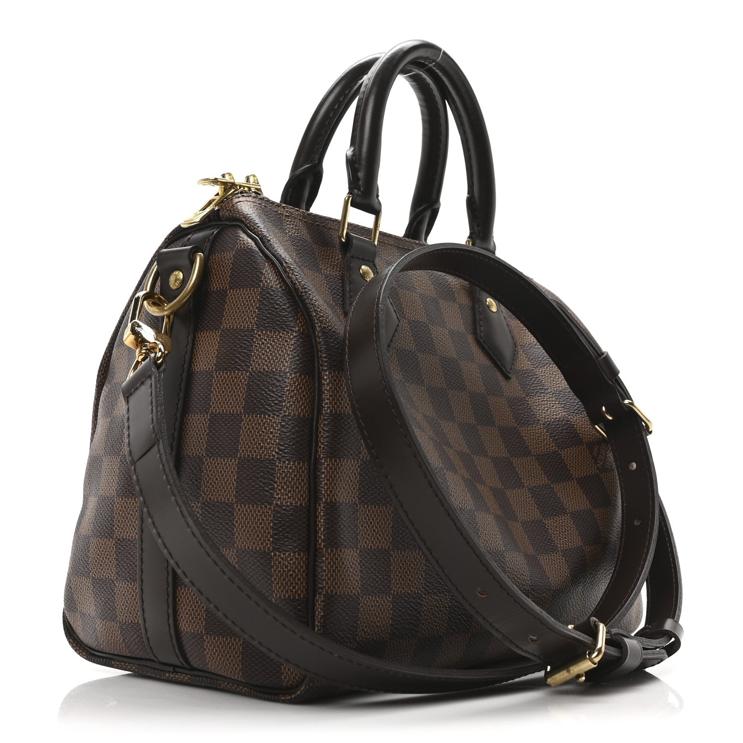 Louis Vuitton Damier Ebene Speedy Bandouliere 25 3 of 9