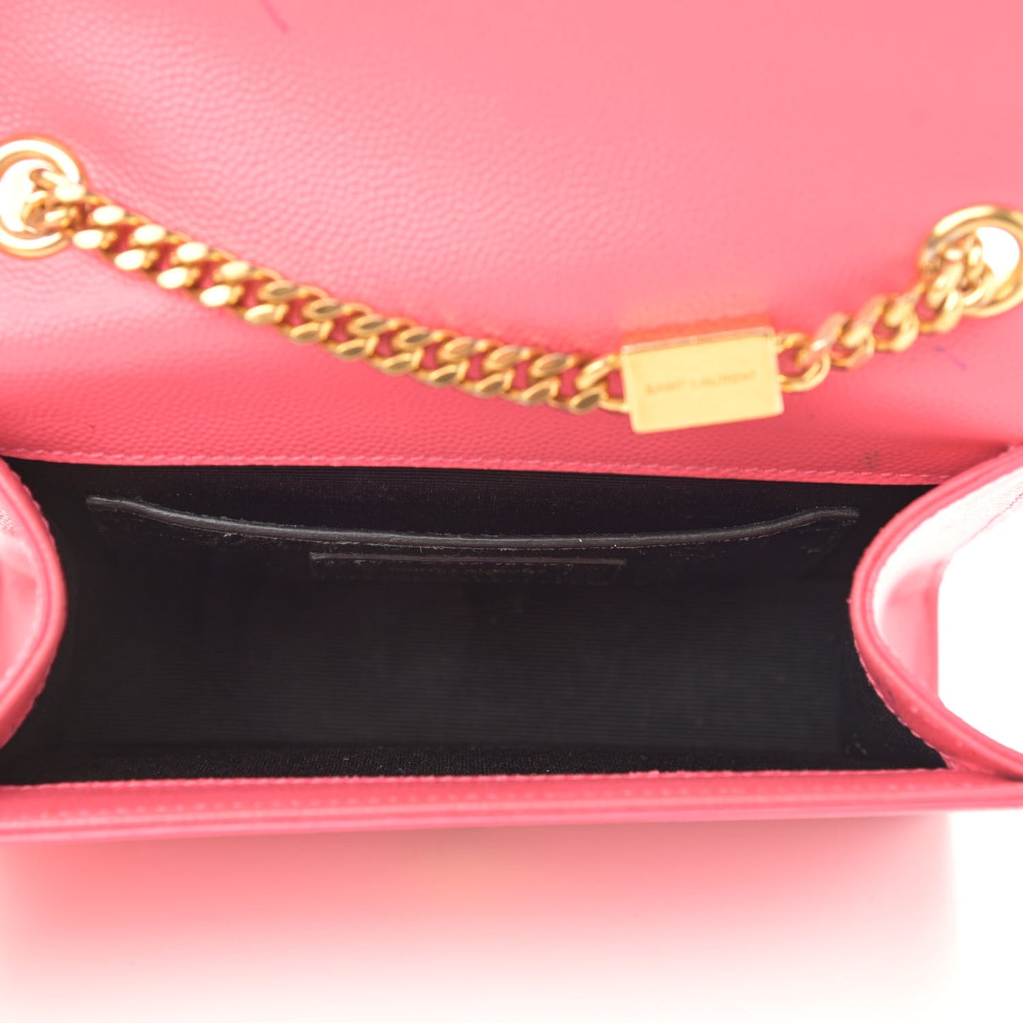 Grain De Poudre Small Monogram Kate Satchel Rose Clair