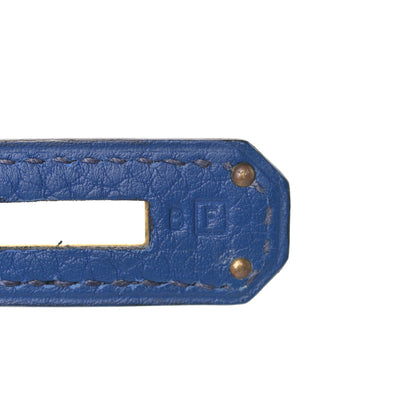 Hermes Togo Birkin 35 Bleu France 22 of 32