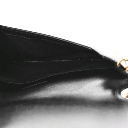 Saint Laurent Smooth Calfskin Monogram Phone Holder Crossbody Black 5 of 8