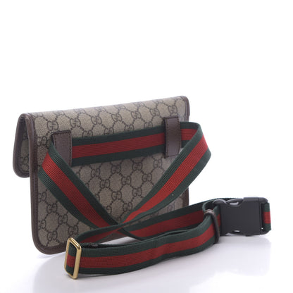Gucci GG Supreme Monogram Neo Vintage Web Belt Bag Brown 3 of 10