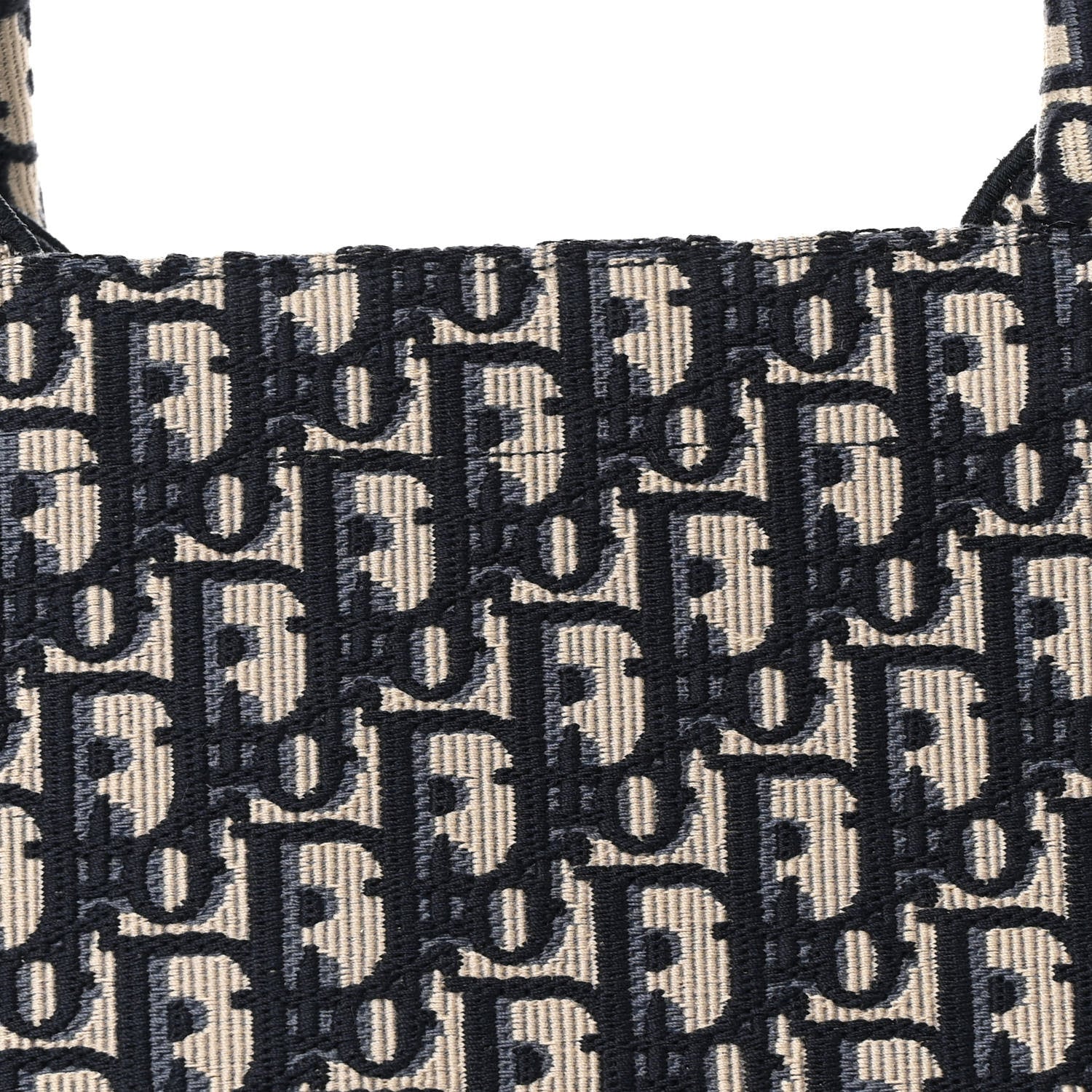 Christian Dior Oblique Large Book Tote Blue Multicolor 8 of 12