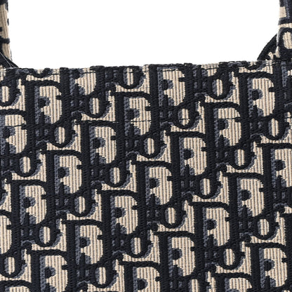 Christian Dior Oblique Large Book Tote Blue Multicolor 8 of 12