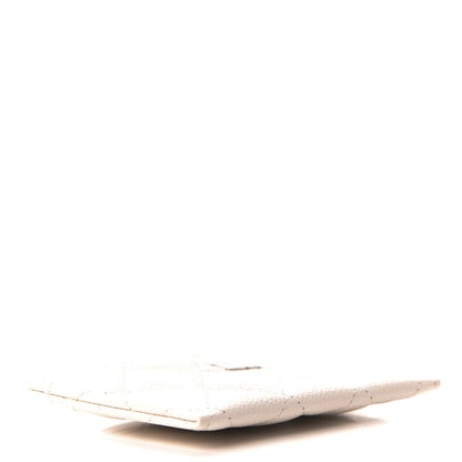 Chanel Caviar Quilted Card Holder White 4 of 8