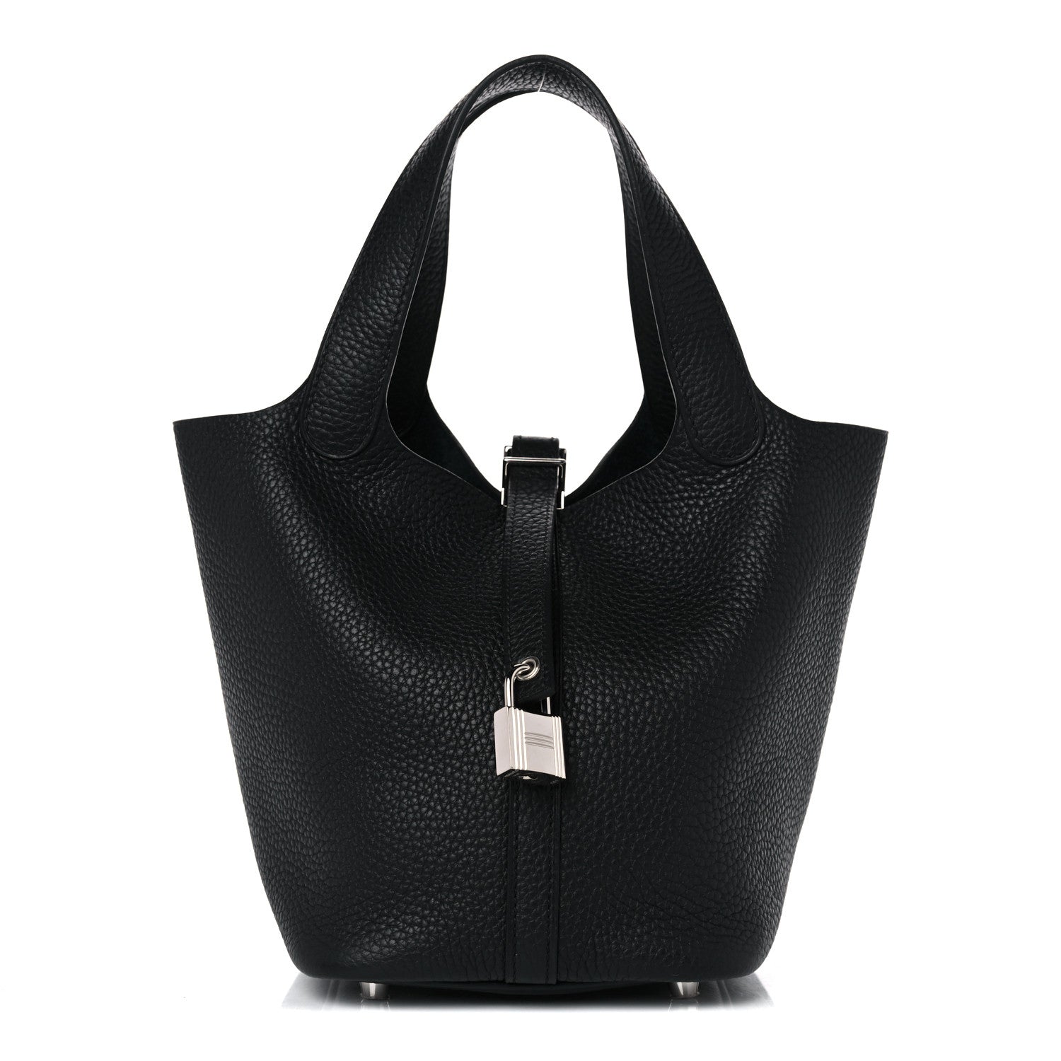 Hermes Taurillon Clemence Picotin Lock 18 PM Black 1 of 10
