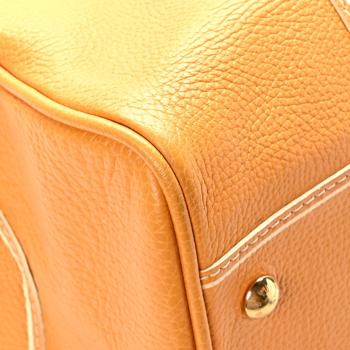 Tobago Calfskin Carryall Yellow