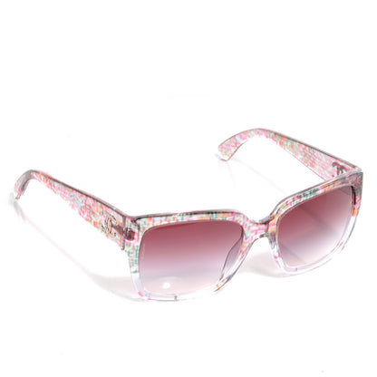 Chanel Acetate Multicolor Tweed CC Sunglasses 5220 Pink 3 of 3