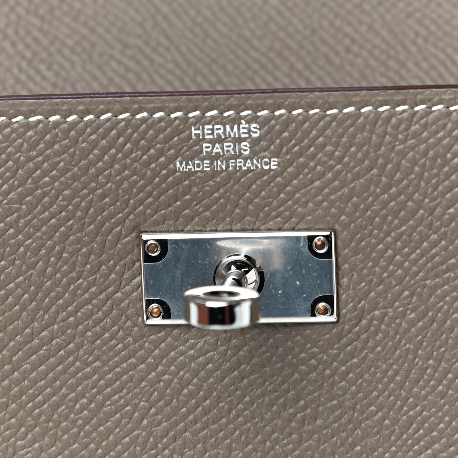 Hermes Epsom Kelly Longue Wallet Etoupe 6 of 11