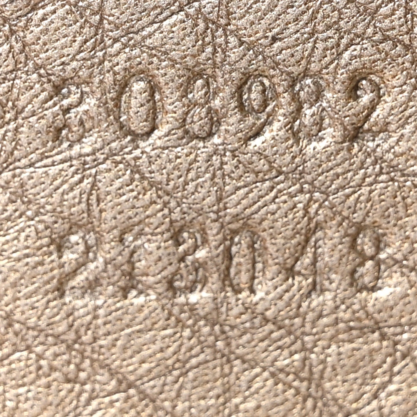 Metallic Pebbled Calfskin Medium Soho Chain Shoulder Bag Golden Beige