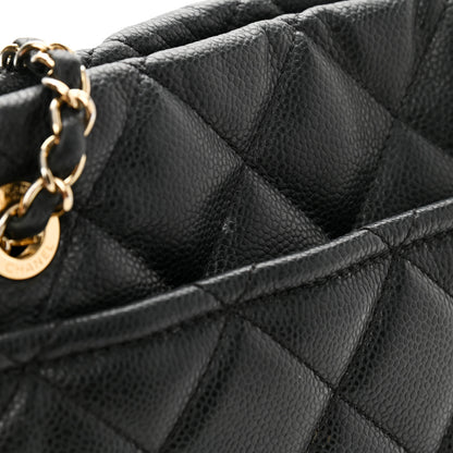 Chanel Caviar Quilted Timeless CC Soft Tote Black 15 of 16