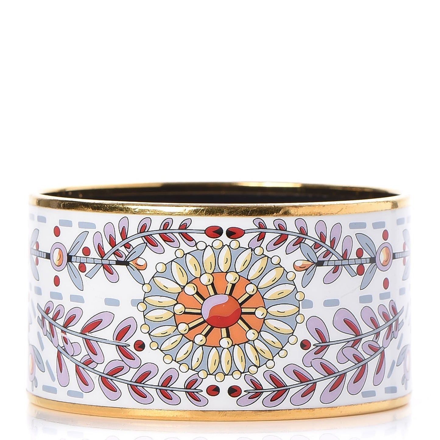Enamel Printed Extra Wide Bracelet 65