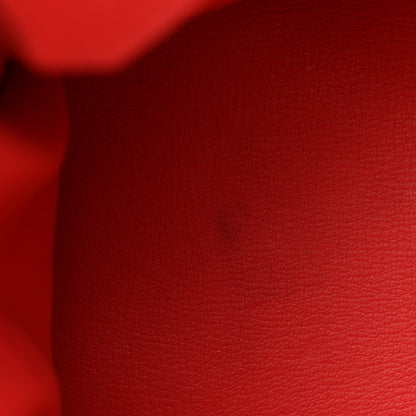 Hermes Taurillon Clemence Birkin 30 Rouge Pivoine 18 of 18