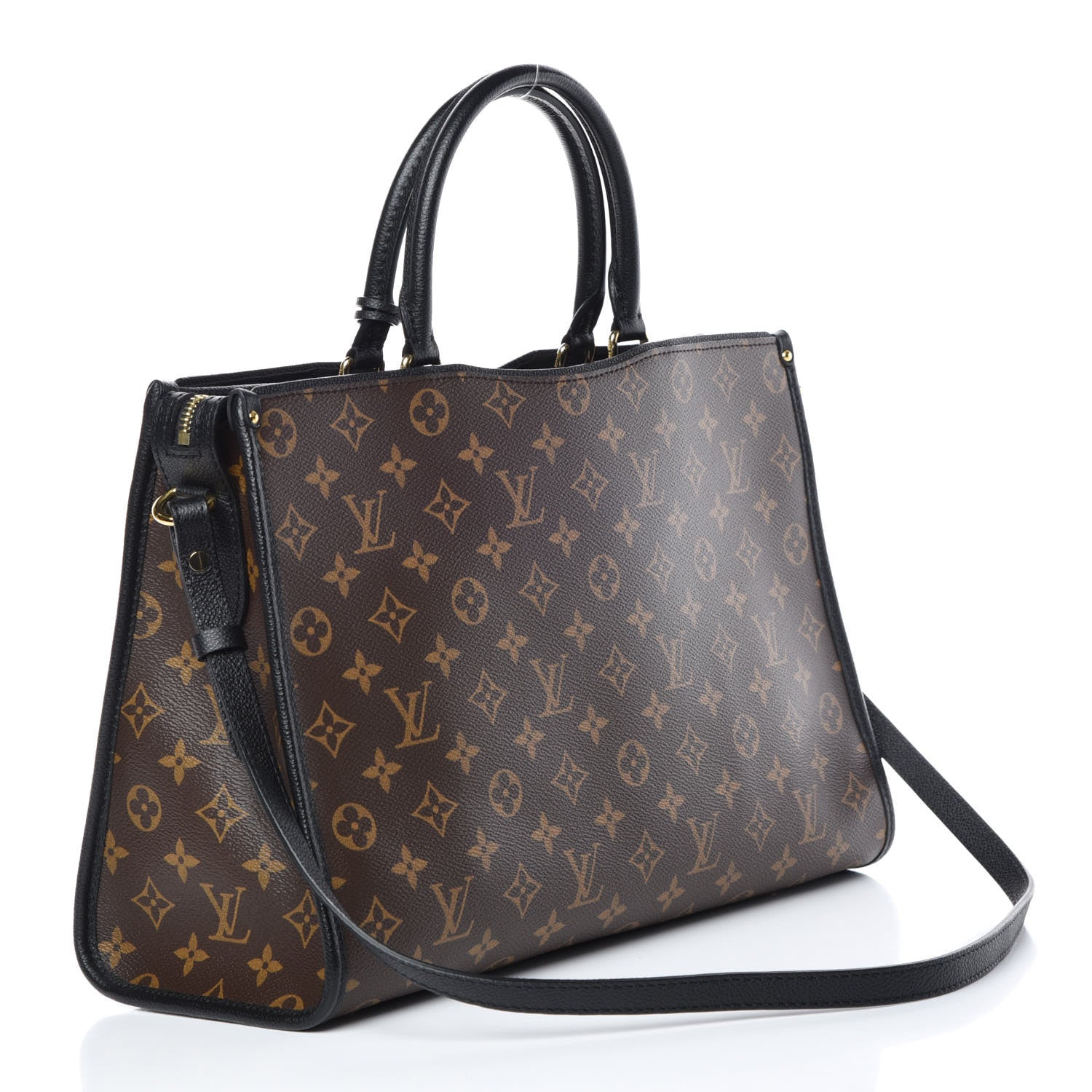 Louis Vuitton Monogram Popincourt MM Black 3 of 9