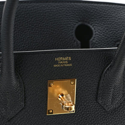 Hermes Togo Birkin 30 Black 6 of 10