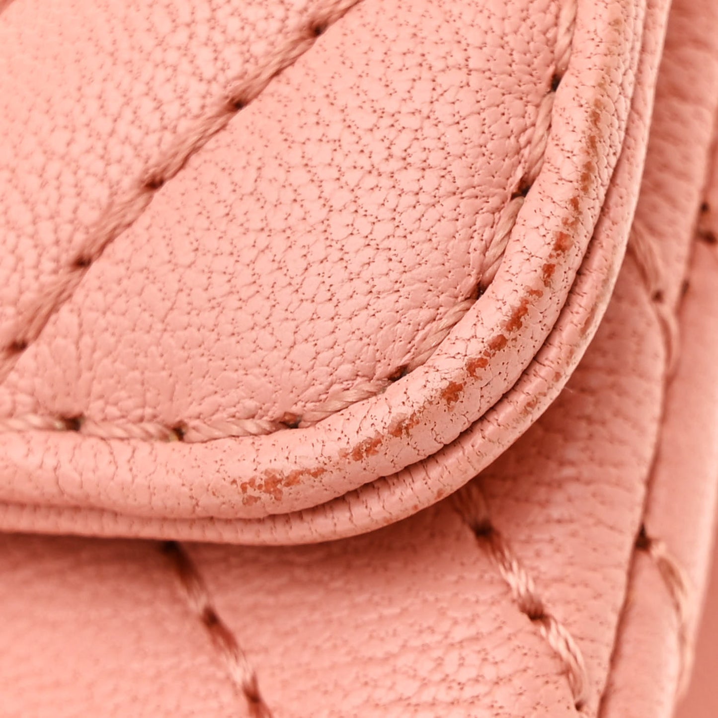 Sheepskin Chevron Quilted 2.55 Reissue 225 Flap Light Pink