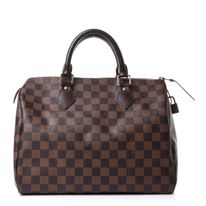Louis Vuitton Damier Ebene Speedy 30 1 of 12