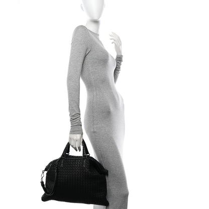 Bottega Veneta Nappa Intrecciato Medium Convertible Tote Black 2 of 11