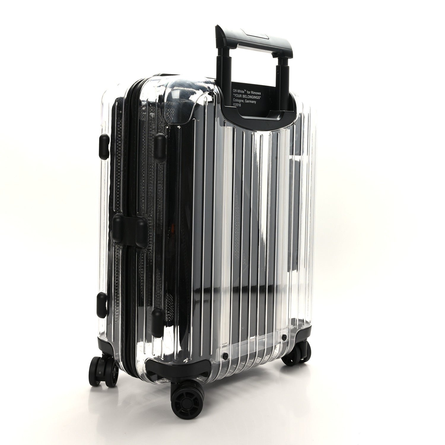 Rimowa OFF-WHITE X RIMOWA Polycarbonate Luggage Transparent 2 of 8