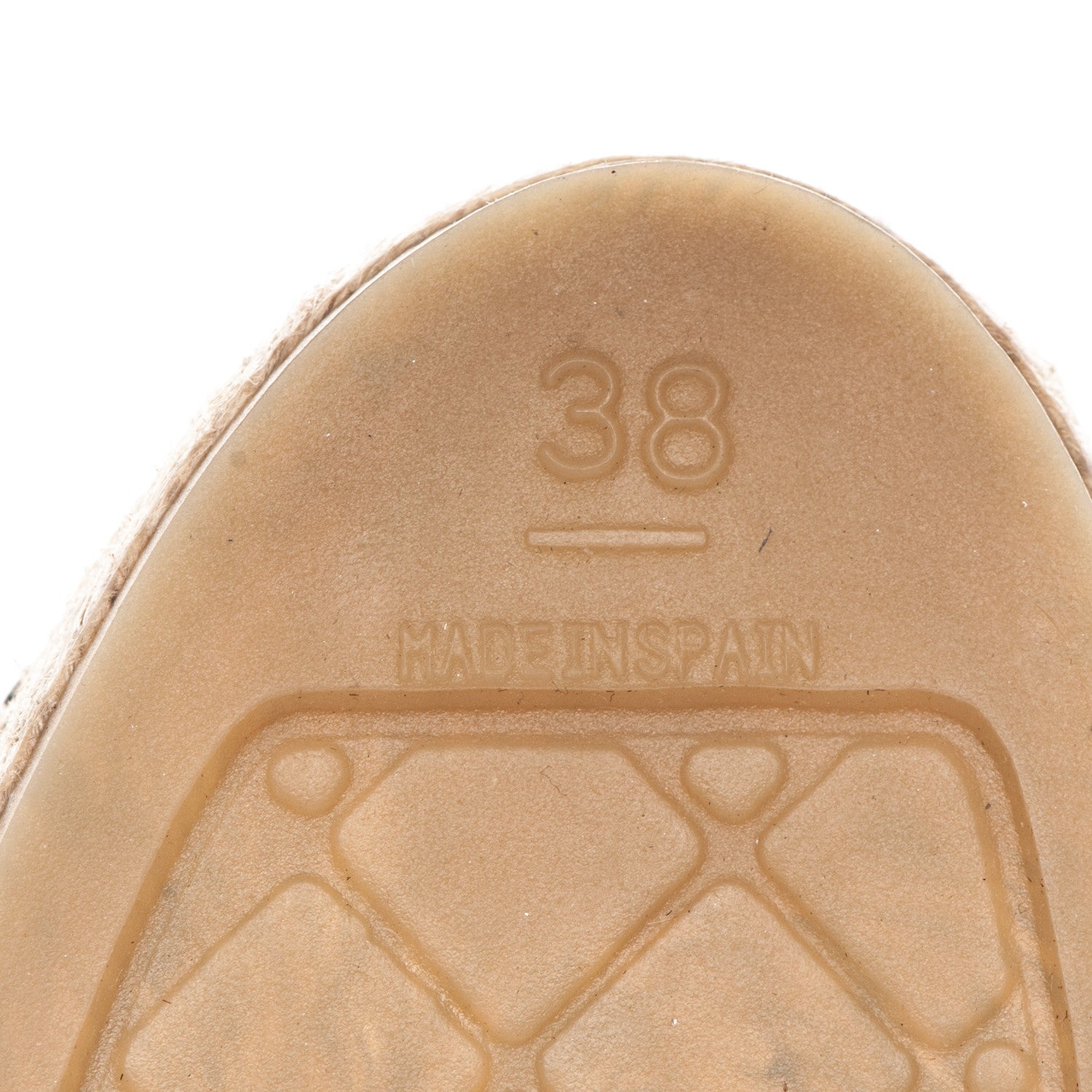 Chanel Lambskin CC Espadrilles 38 Black 6 of 7