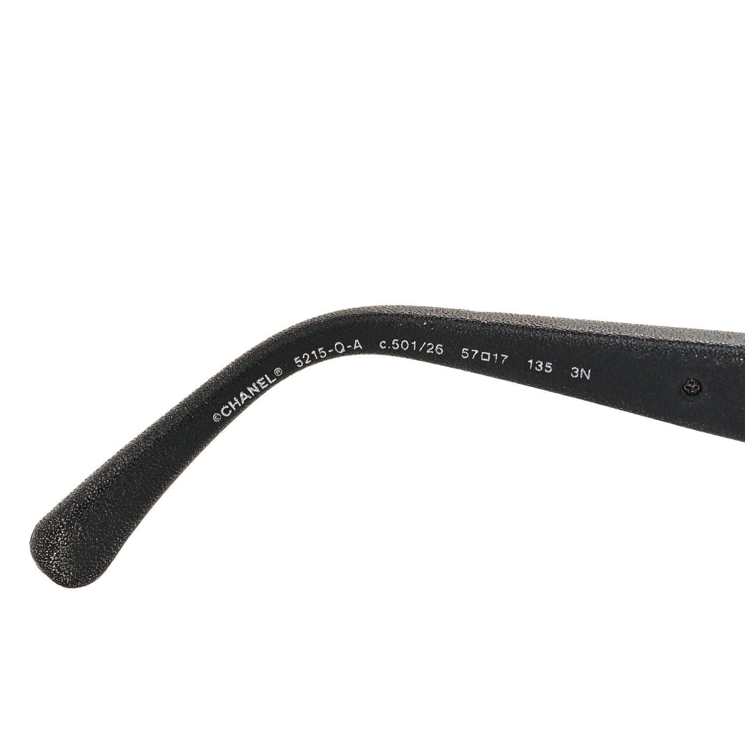 Chanel Cat Eye Chain Polarized Sunglasses 5215-Q Black 5 of 8