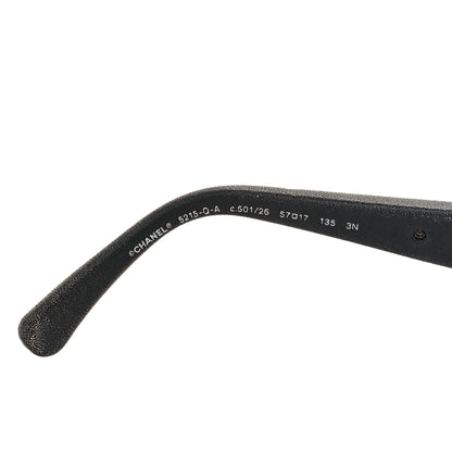Chanel Cat Eye Chain Polarized Sunglasses 5215-Q Black 5 of 8