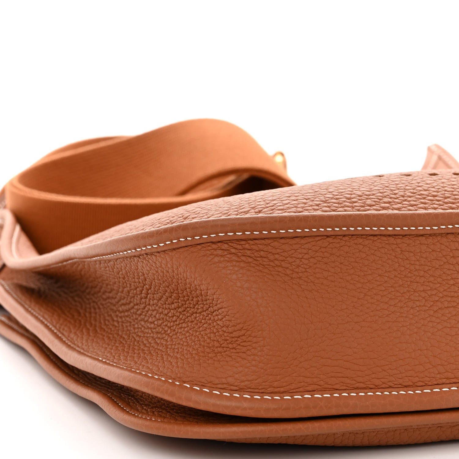 Hermes Taurillon Clemence Evelyne III PM Gold 8 of 10
