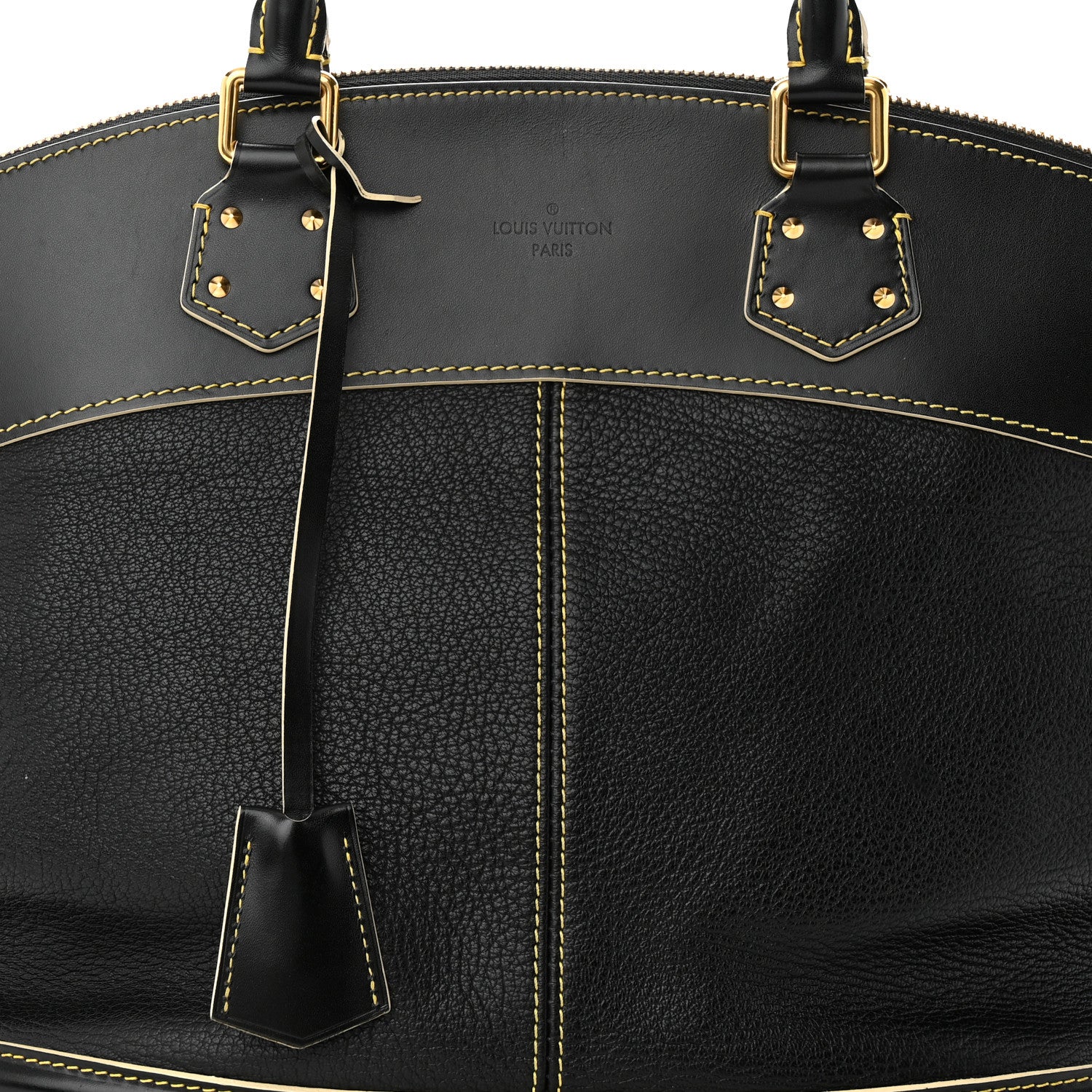 Louis Vuitton Suhali Lockit MM Black 8 of 17