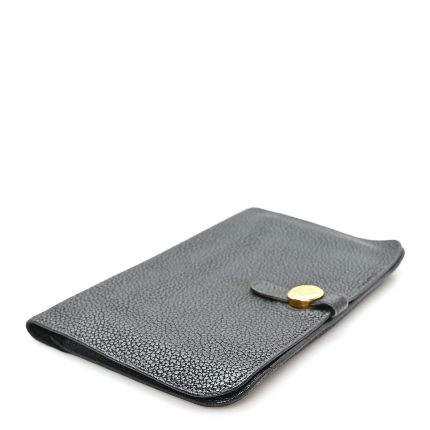 Hermes Togo Dogon Duo Wallet Black 5 of 11