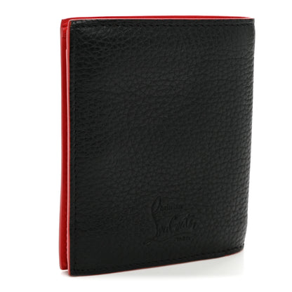 Christian Louboutin Calfskin Spiked Paros Wallet Black 3 of 7