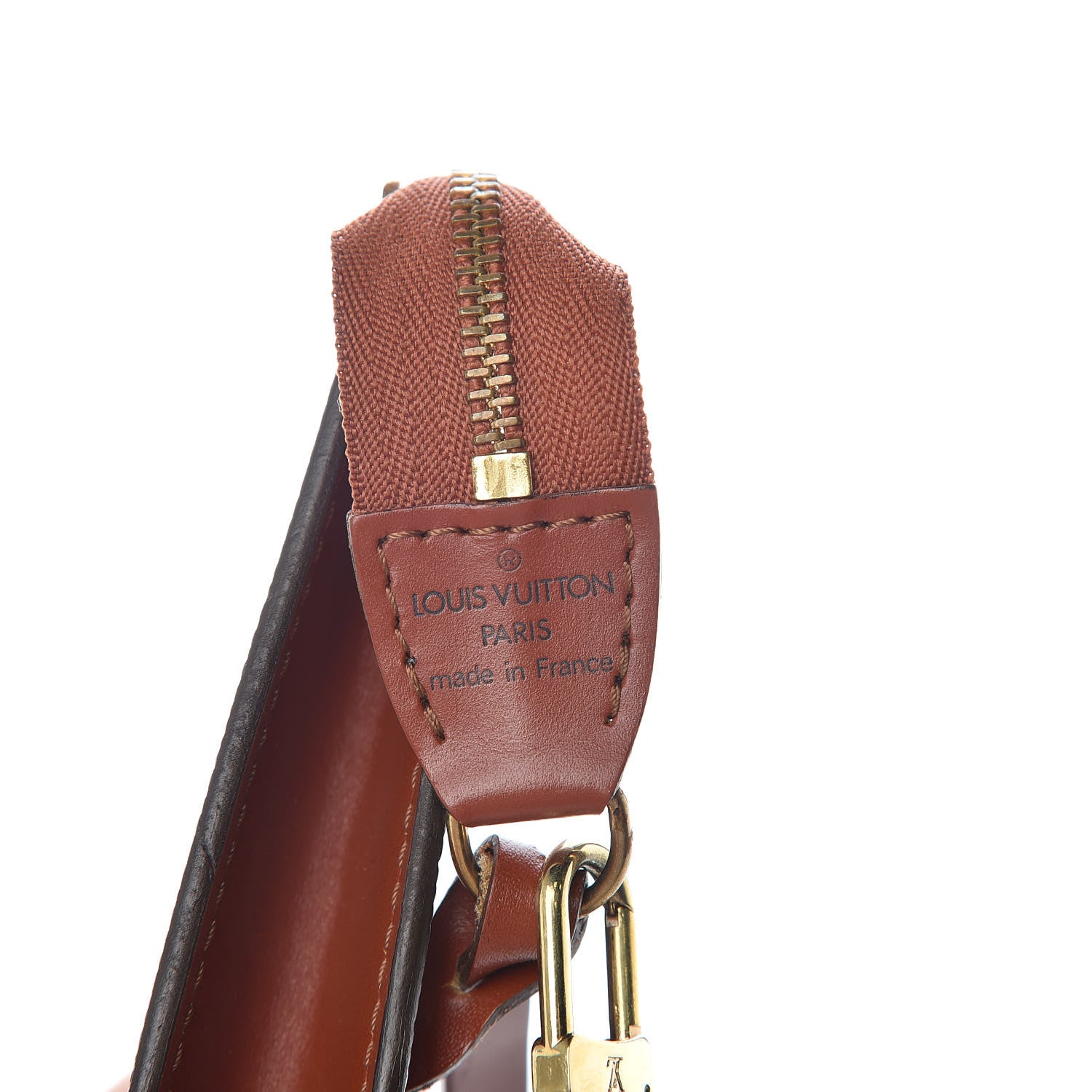 Louis Vuitton Epi Pochette Accessories 24 Kenyan Fawn 9 of 11