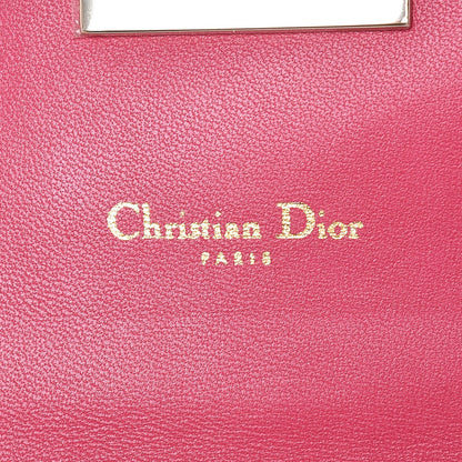 Christian Dior Lambskin Cannage Miss Dior Chain Wallet Fuchsia 6 of 11