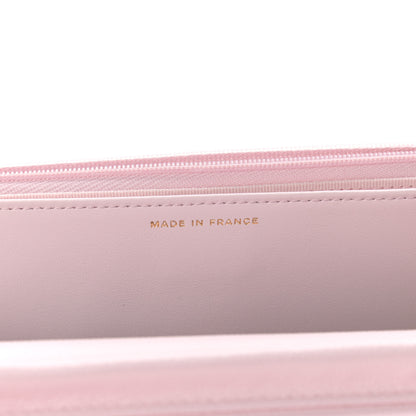 Chanel Caviar Quilted Wallet On Chain WOC Light Pink 6 of 10