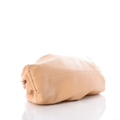 Bottega Veneta Smooth Butter Calf The Pouch Oversized Clutch Nude 3 of 8