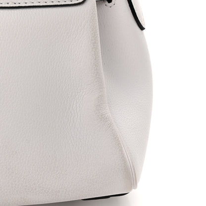 Versace Grained Calfskin Small La Medusa Top Handle Bag White 10 of 15