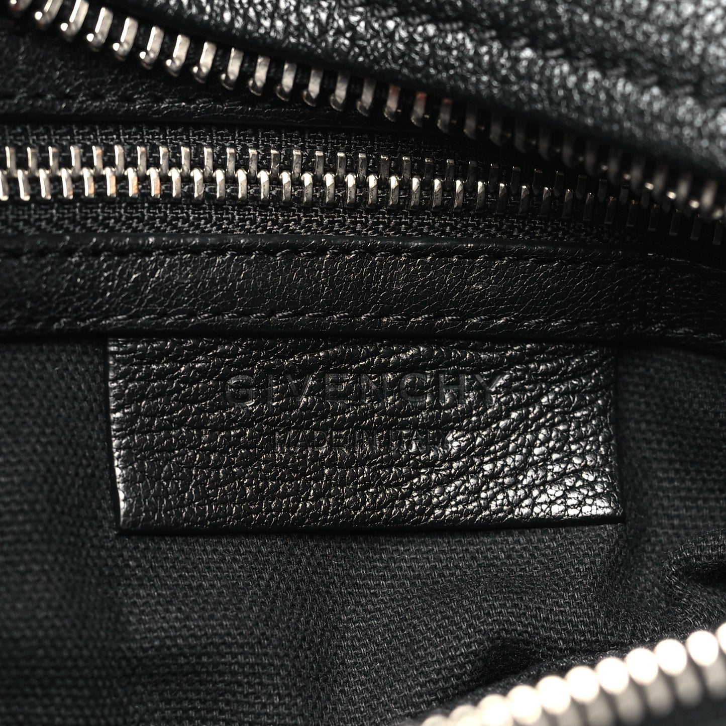 Sugar Goatskin Small Pandora Black