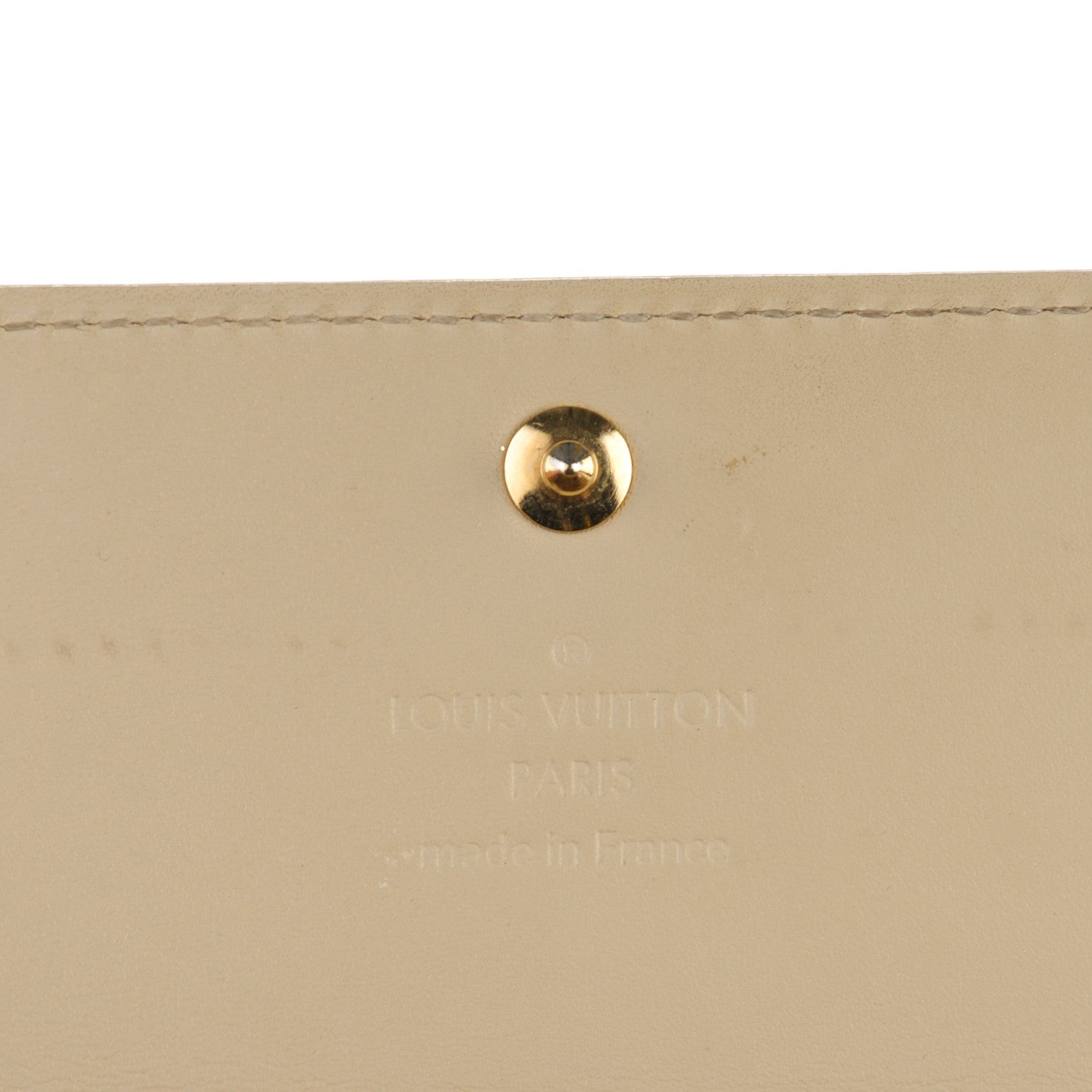 Louis Vuitton Vernis Sarah Wallet Blanc Corail 9 of 23