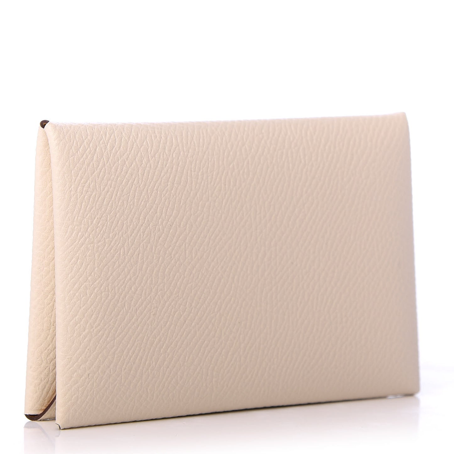 Epsom Horseshoe Calvi Card Case Craie Jaune Ambre