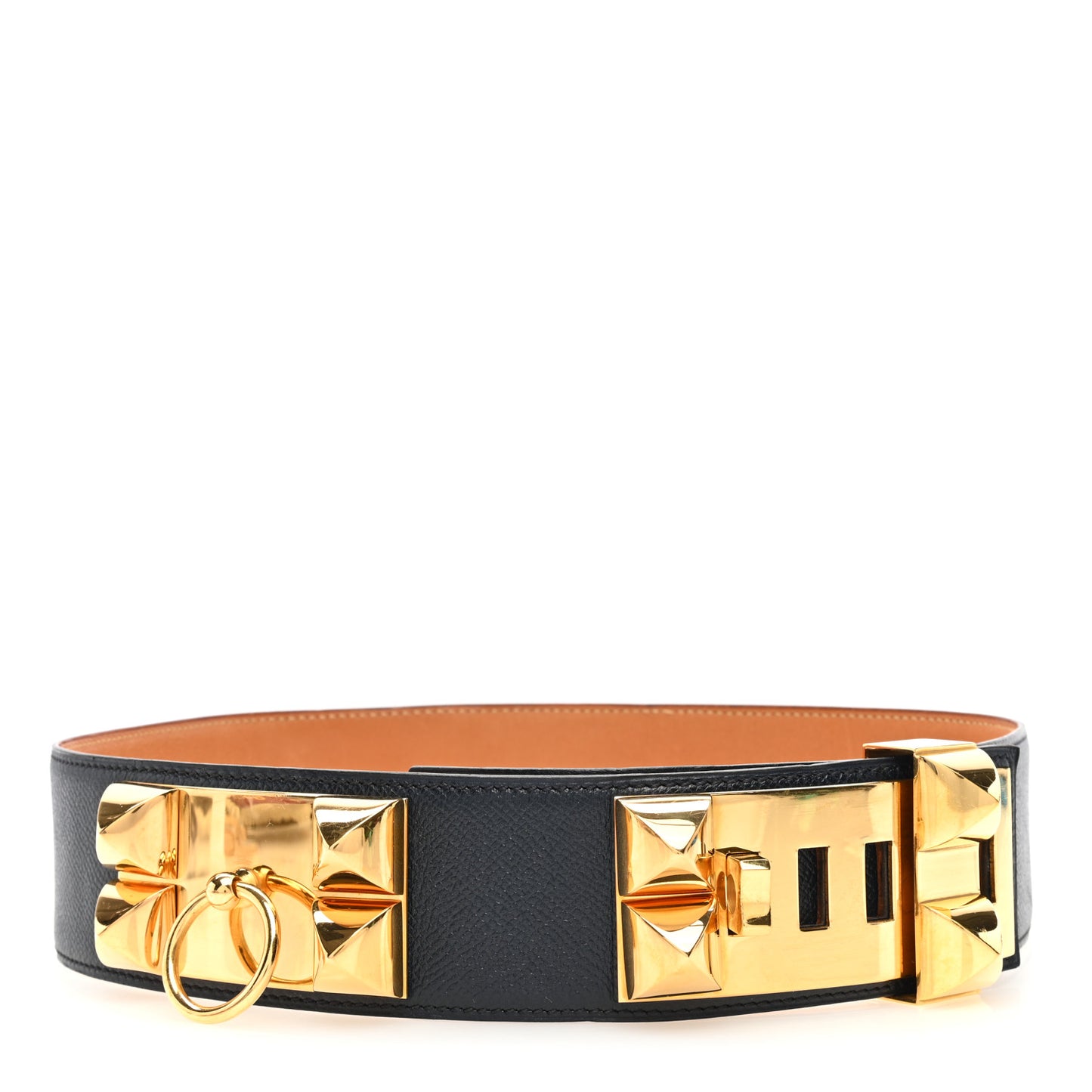 Epsom Collier De Chien CDC Belt 70 85/34 Gold