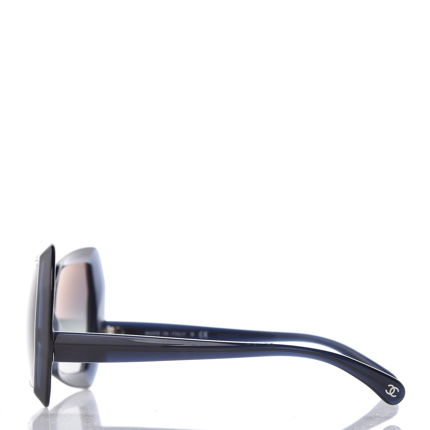 Chanel Acetate Oversized Sunglasses 5365 Blue 3 of 8