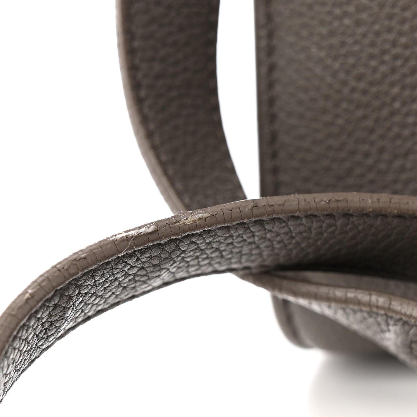 Grained Calfskin Nano Supple Sac De Jour Fog