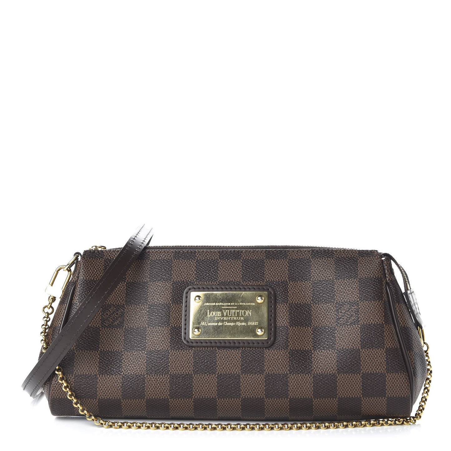 Damier Ebene Eva Clutch