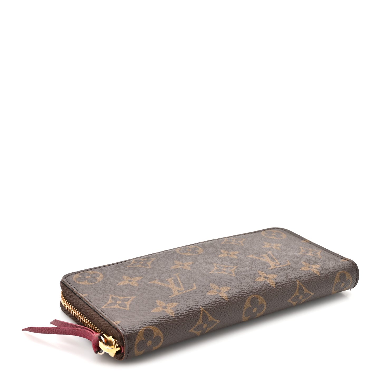 Monogram Clemence Wallet Fuchsia