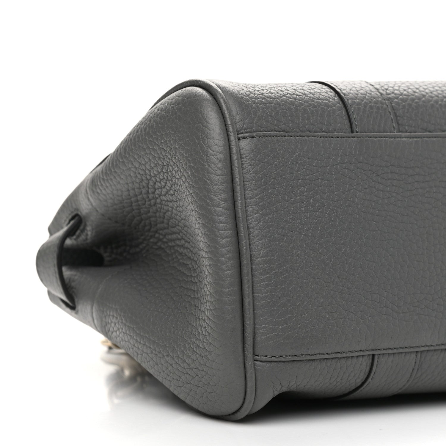 Mulberry Classic Grain Small Bayswater Satchel Mole Grey 8 of 10