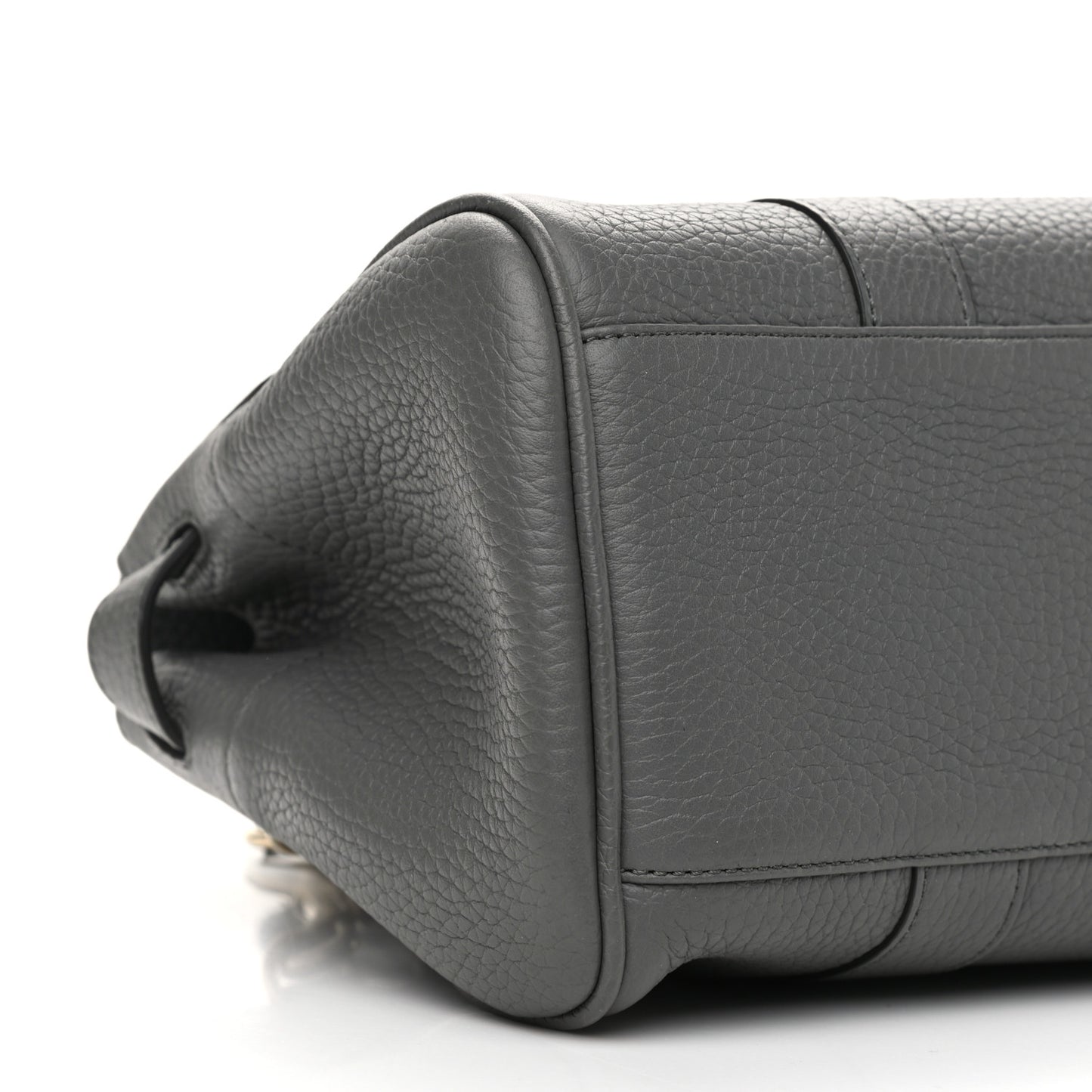 Classic Grain Small Bayswater Satchel Mole Grey